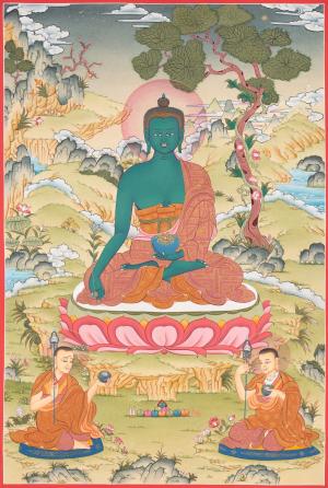 Medicine Buddha Thangka